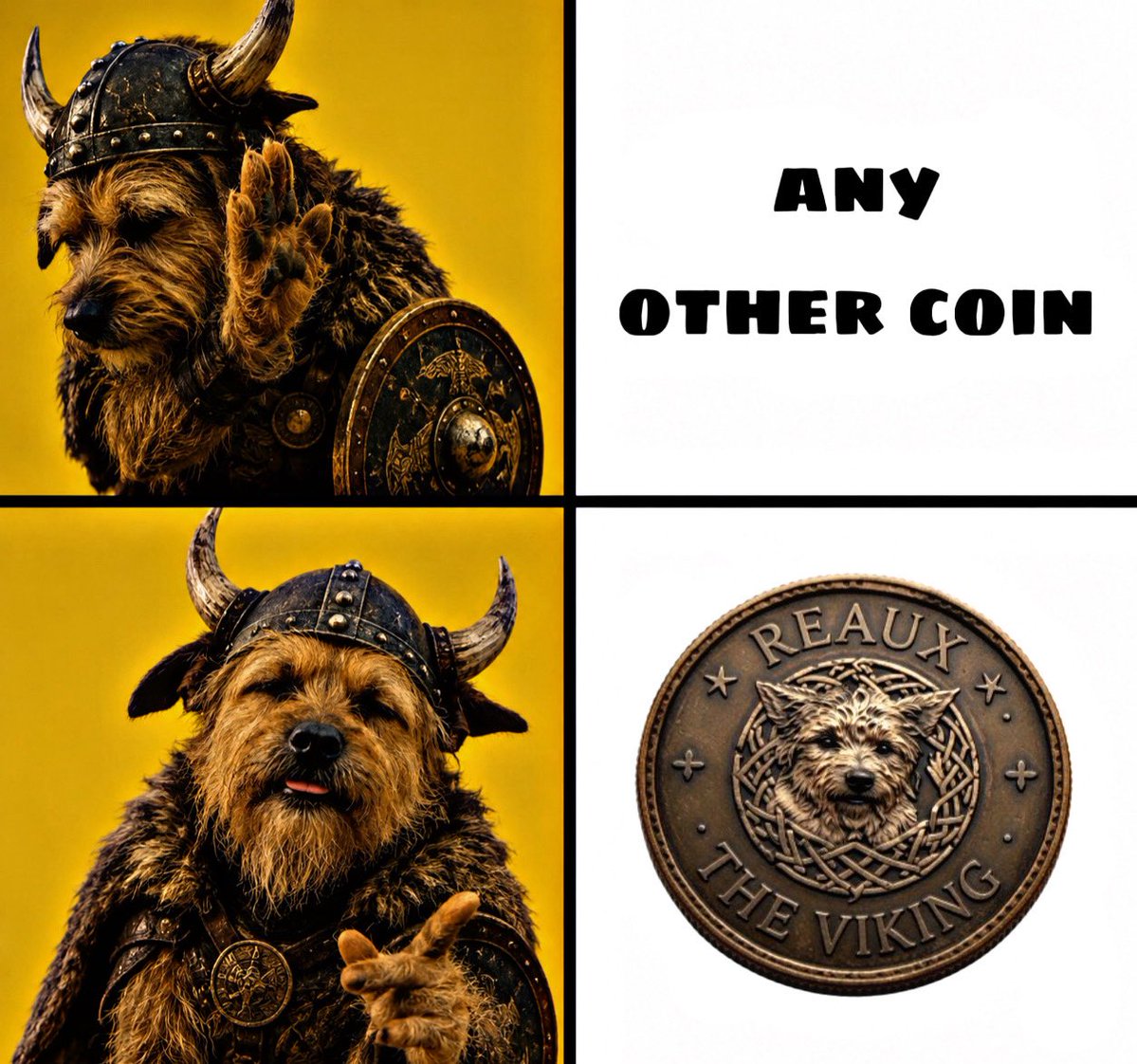 3tvx3's tweet photo. @ProjectG43445 This my entry @ProjectG43445 

$REAUX ON TOP 🐺⚔️
#ReauxTheViking #REAUX https://t.co/yIRAxVAkM4