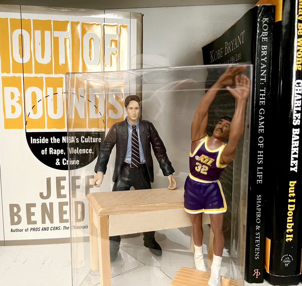 redapples's tweet photo. @NBAHistory Here's my "Why don’t you take a seat over there” Karl Malone toy https://t.co/Et41XvuKsT