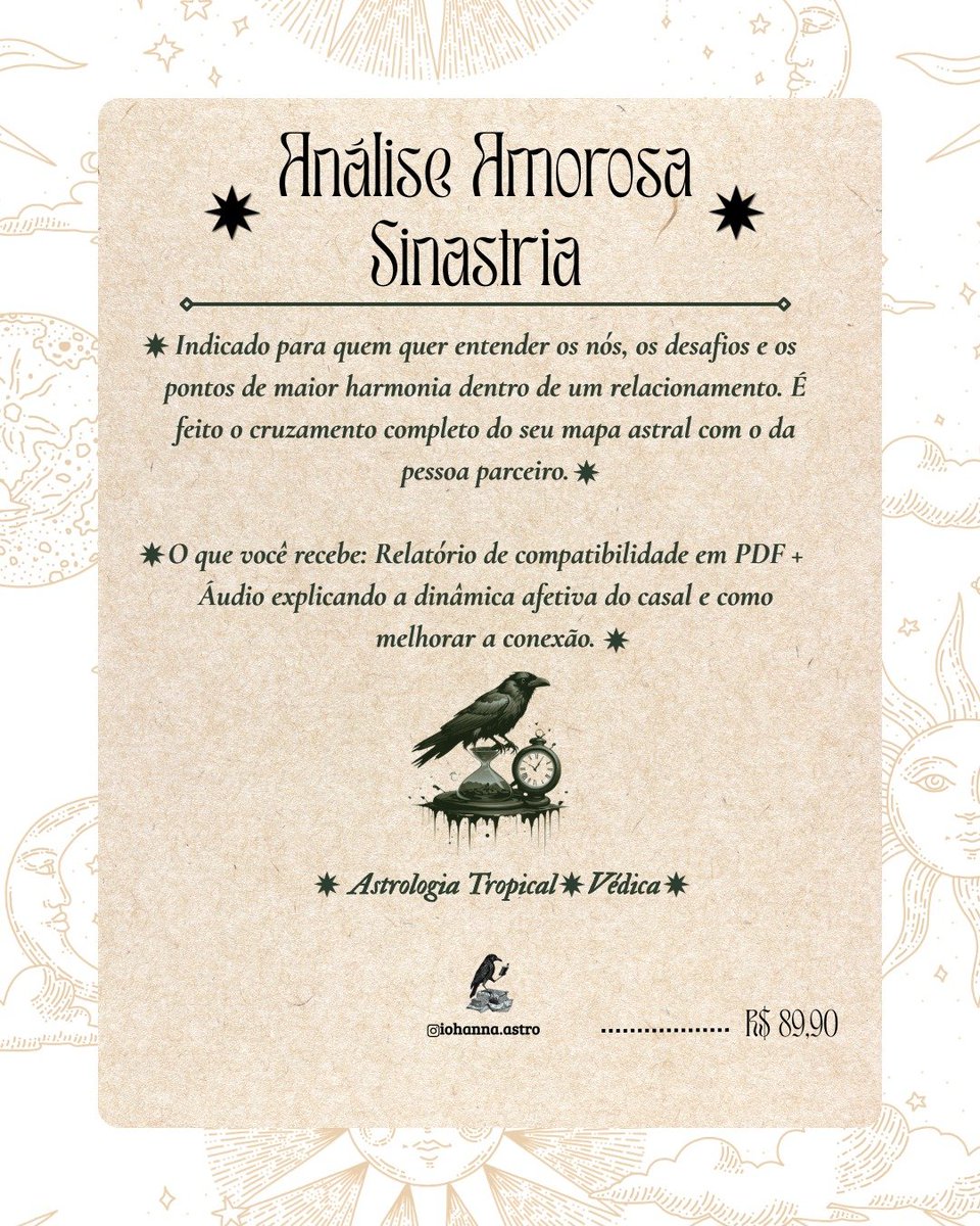 monamonicula's tweet photo. Oii!! 

Faço análise e cruzamento de dados com o seu 🫵 mapa astral (Védico e Tropical) e te traduzo justamente os melhores direcionamentos de acordo com seu mapa. Você não vai se arrepender de fazer esse investimento com você mesmo 

Agenda Aberta, 
https://t.co/ZSair0Bm7T https://t.co/qIHMu6QZJp