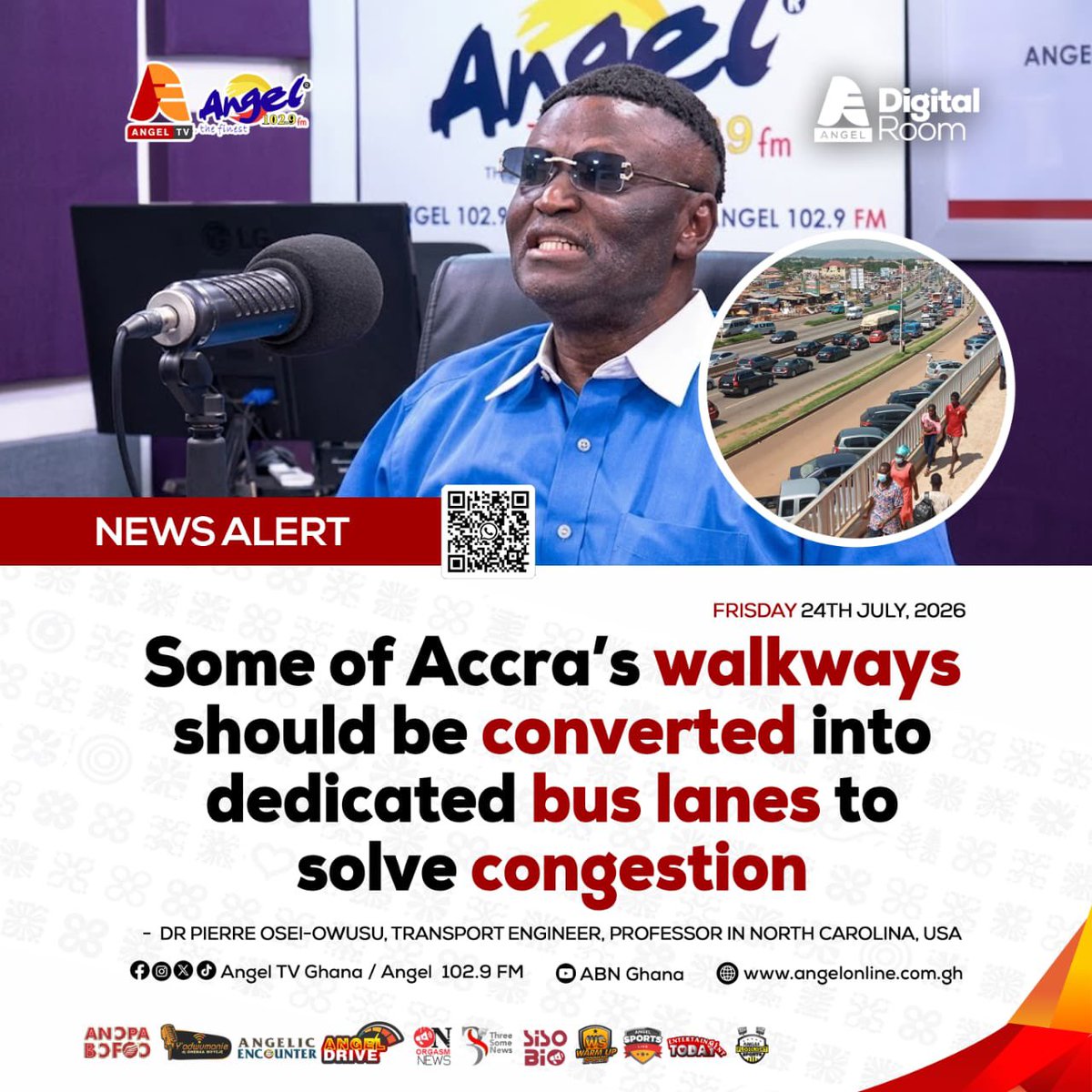 Angelfm1029's tweet photo. Some of Accra’s walkways should be converted into dedicated bus lanes to solve congestion
#AngelTVGhana #AngelFM #NewsAlert https://t.co/jwPTNtABc5