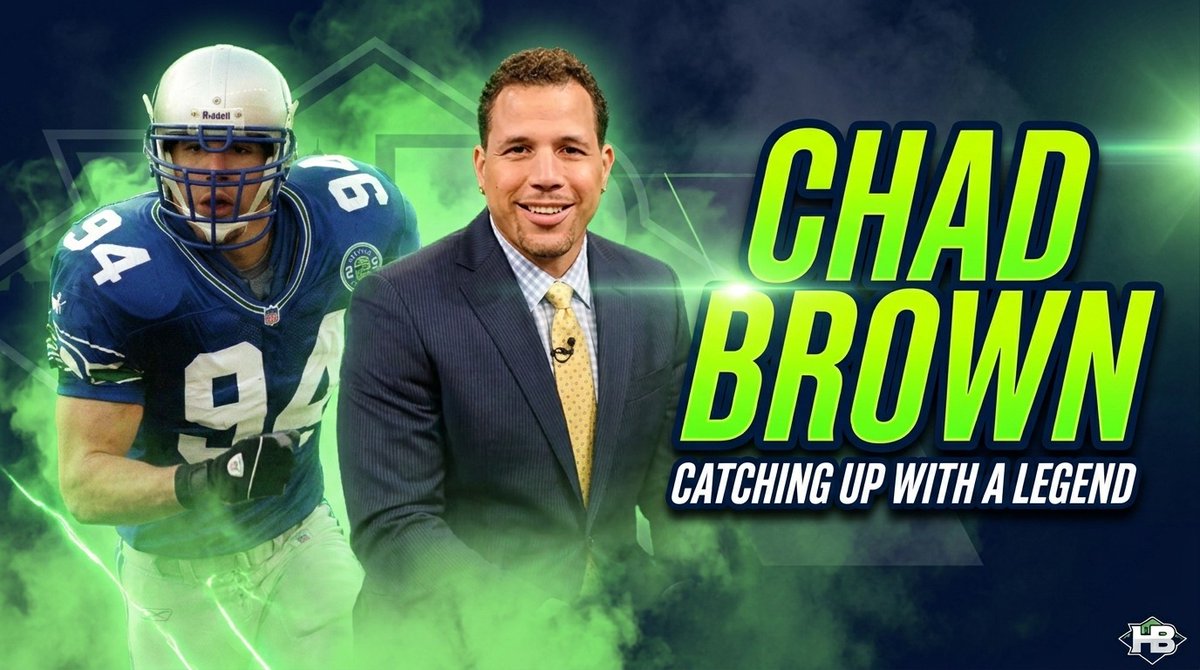 hawkblogger's tweet photo. One of the 50 best Seahawks players in franchise history joins the show right now. Come on over and hear from @chadbrown94 on Training Camp Eve.

https://t.co/W0SS6DpxzT https://t.co/cwJxhm1brQ