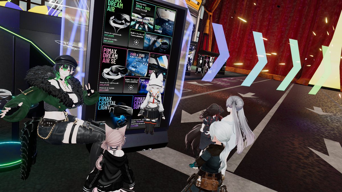 platinum_cat's tweet photo. #VRchat
#Pimax
NuNuPCさんの相談会にお邪魔してpimaxの良さを熱く忖度無しで語ってきたで!☺️
また一人購入決定の人ゲット仲間が増えるで! https://t.co/YU1WsBkkps
