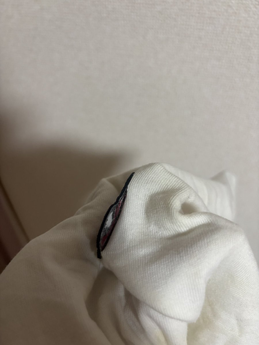 com_hyuchin's tweet photo. 洗濯したらワッペン取れた︎^_^

CDF着たいなって思う子洗濯しない方がいいかもです🫢 https://t.co/rAntlgx8RT