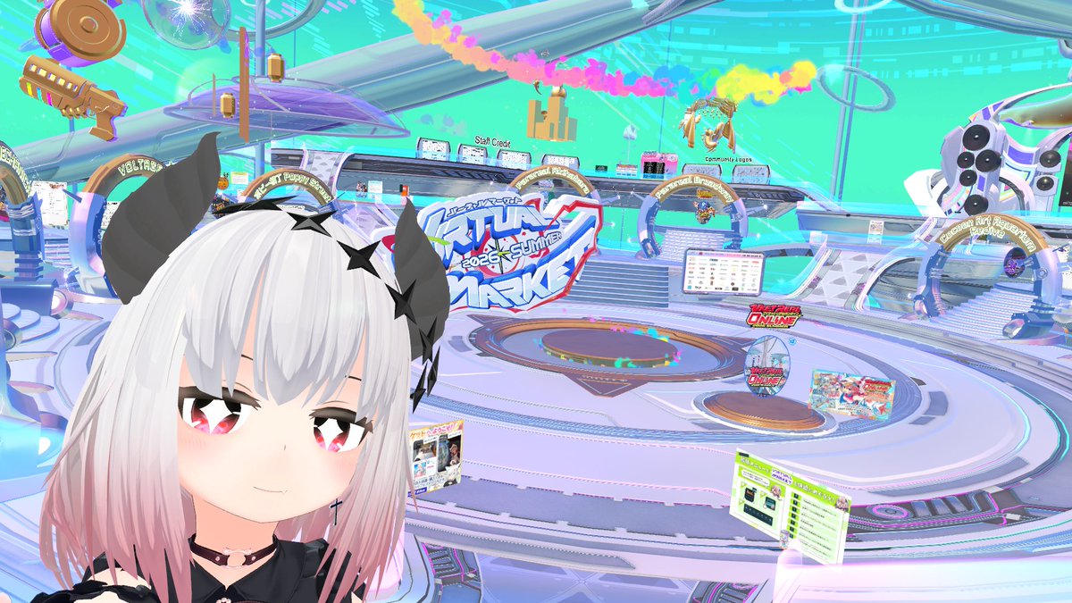 Feru_VR's tweet photo. 大急ぎ駆け込みぶいけっと
#VRChat #Vket https://t.co/FAinTPXNVl