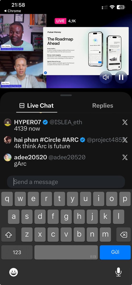 project4855's tweet photo. ⁦@arc⁩ Live on X. join it now https://t.co/zLTdl1TCEu