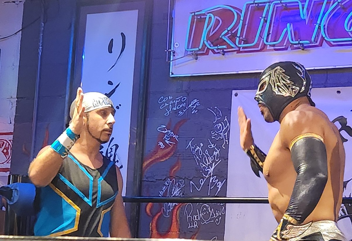 zoo___3's tweet photo. フラファイは2度目の観戦でした。ヒップホップマンとアリアド・デ・ディオスは良いチームでした。
#リングソウル
#フラファイ
#hiphopman https://t.co/OdxnvjII7j