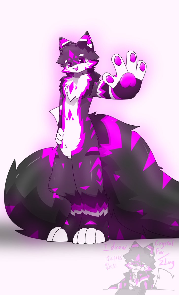 LingFox_CN's tweet photo. draw a full body to practice new body proportions and new eyes style xwx https://t.co/L5MwZYA4Or