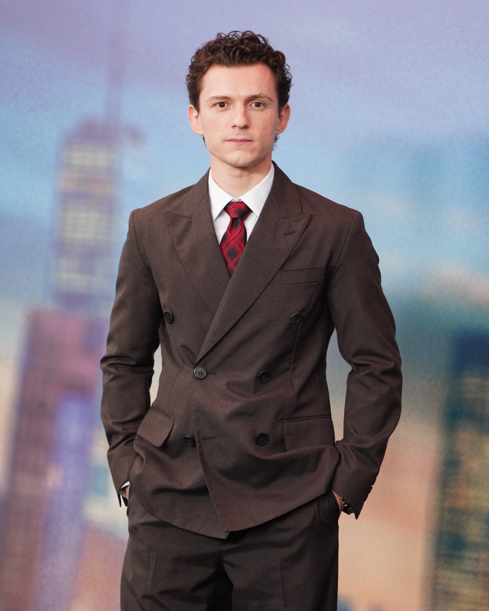 enews's tweet photo. Tom Holland and Zendaya look marvelous at the Shanghai premiere of 'Spider-Man: Brand New Day'. ❤️🕷️ (📷: Getty) https://t.co/RuOtK0cgF7