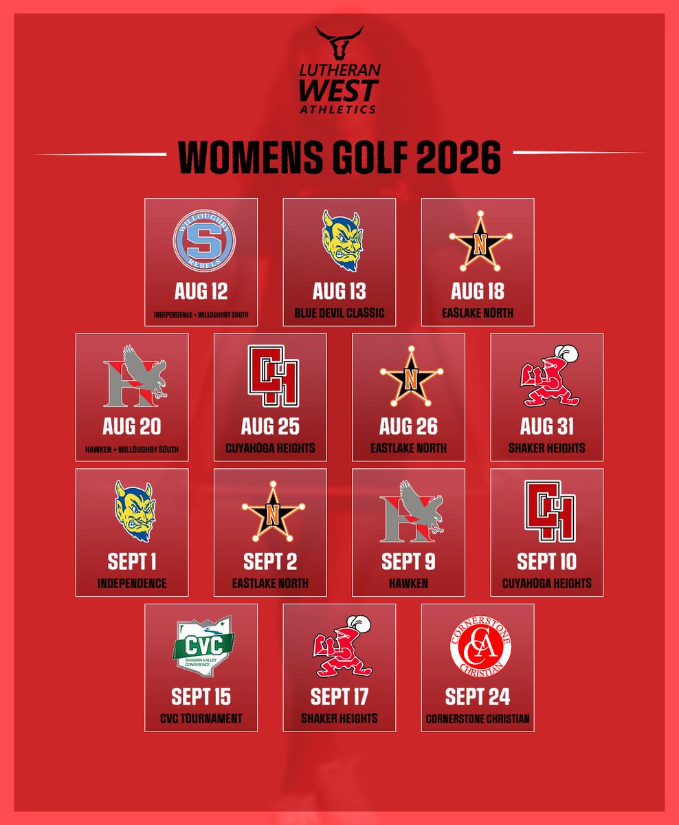 LW_Athletics's tweet photo. 🏌️‍♀️ It's that time! The 2026 Women's Golf SCHEDULE is out! 📅 Get ready for an exciting season of matches! Dates are subject to change - please see the athletics website (https://t.co/OruidWM4E3) for the most up-to-date information! #GoWest #Longhorns https://t.co/A5ESxUn1ai