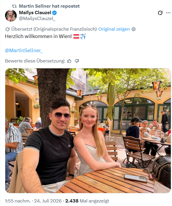 TanteAnni3's tweet photo. Hat #Sellner schon eine Neue? https://t.co/6AXJasKnTH