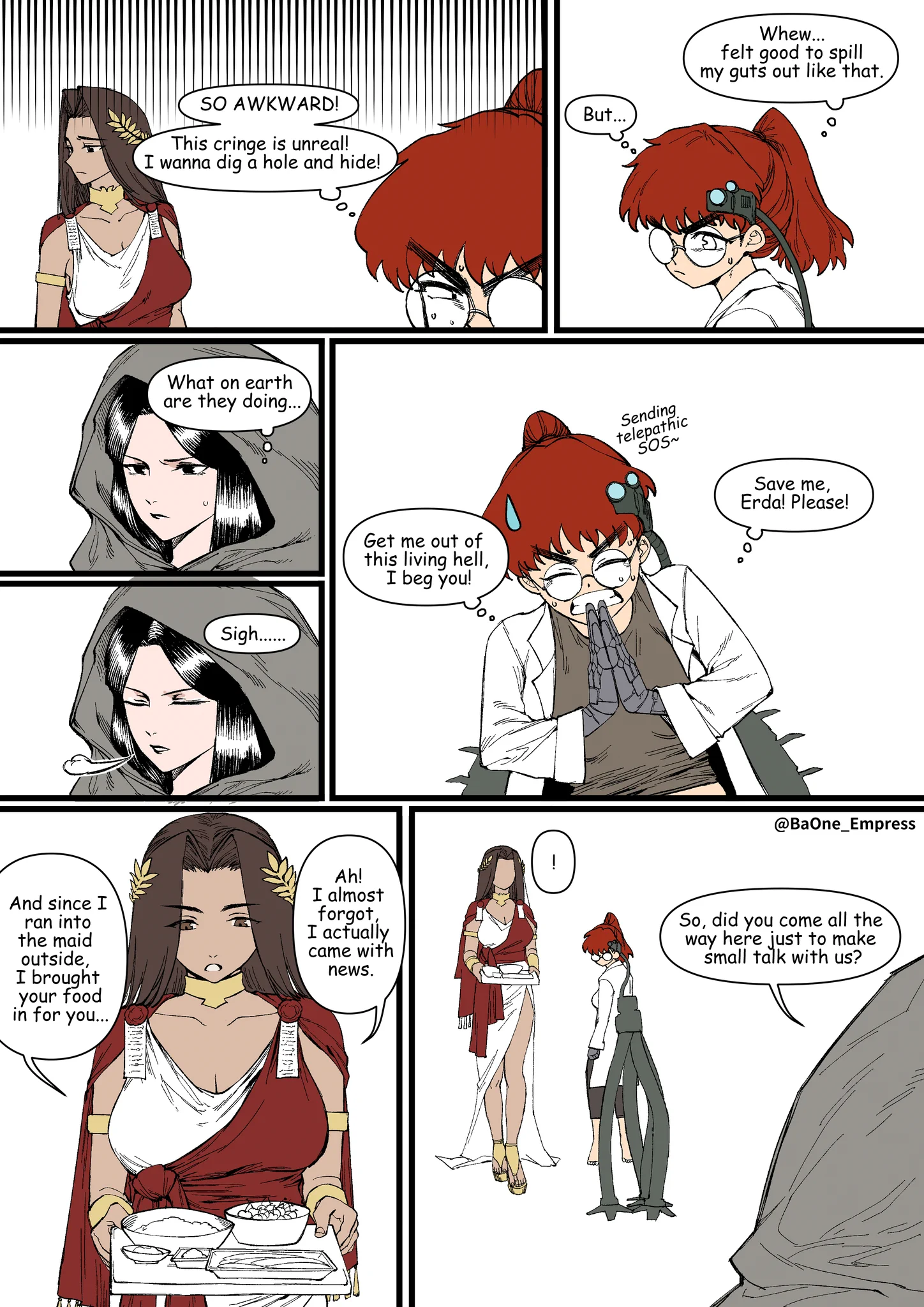 BaOne @ Empress 30K AU Comic on X: 