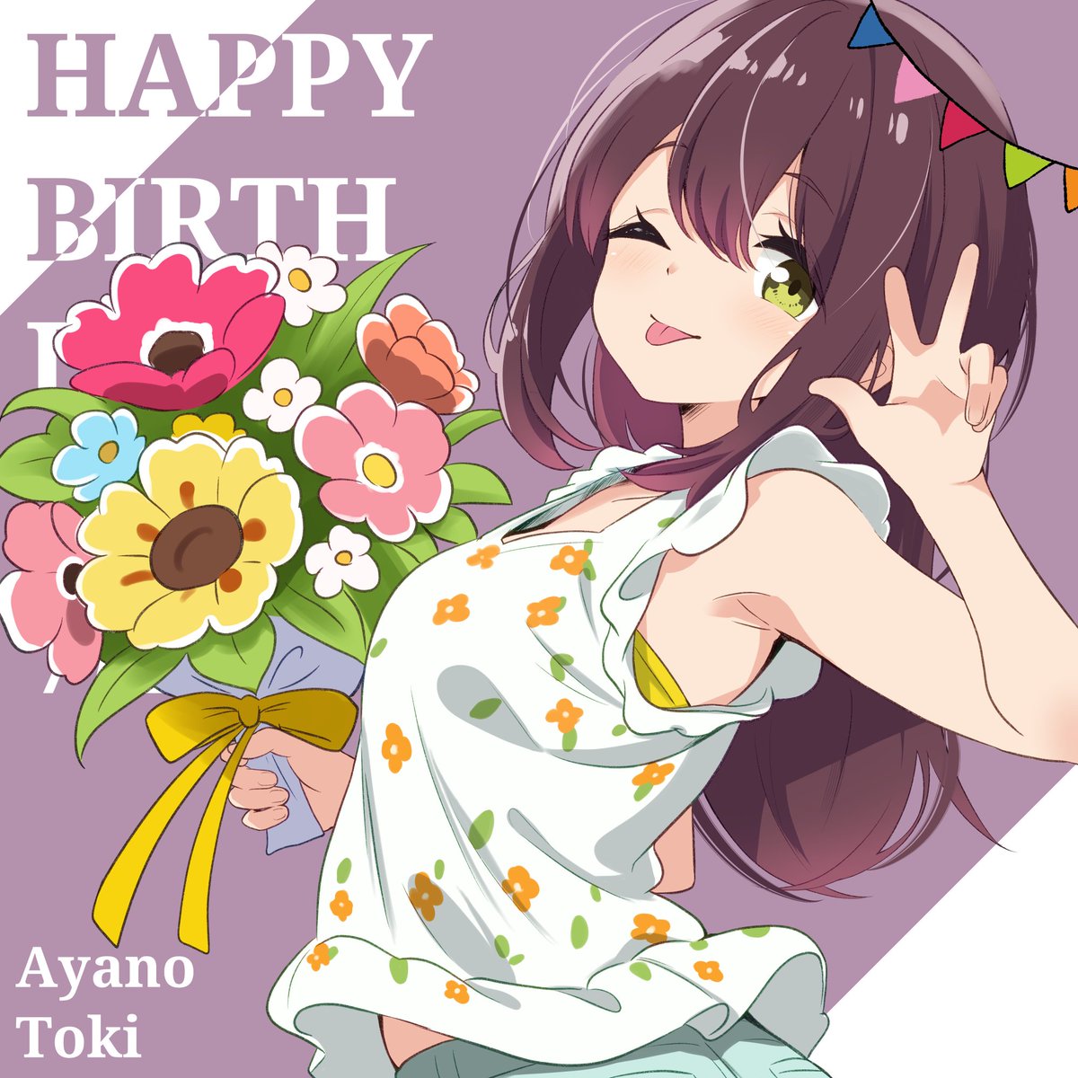 azumawari's tweet photo. 綾ちゃん誕生日おめでとう！
#土岐綾乃生誕祭2026 https://t.co/GtwArcMkz1