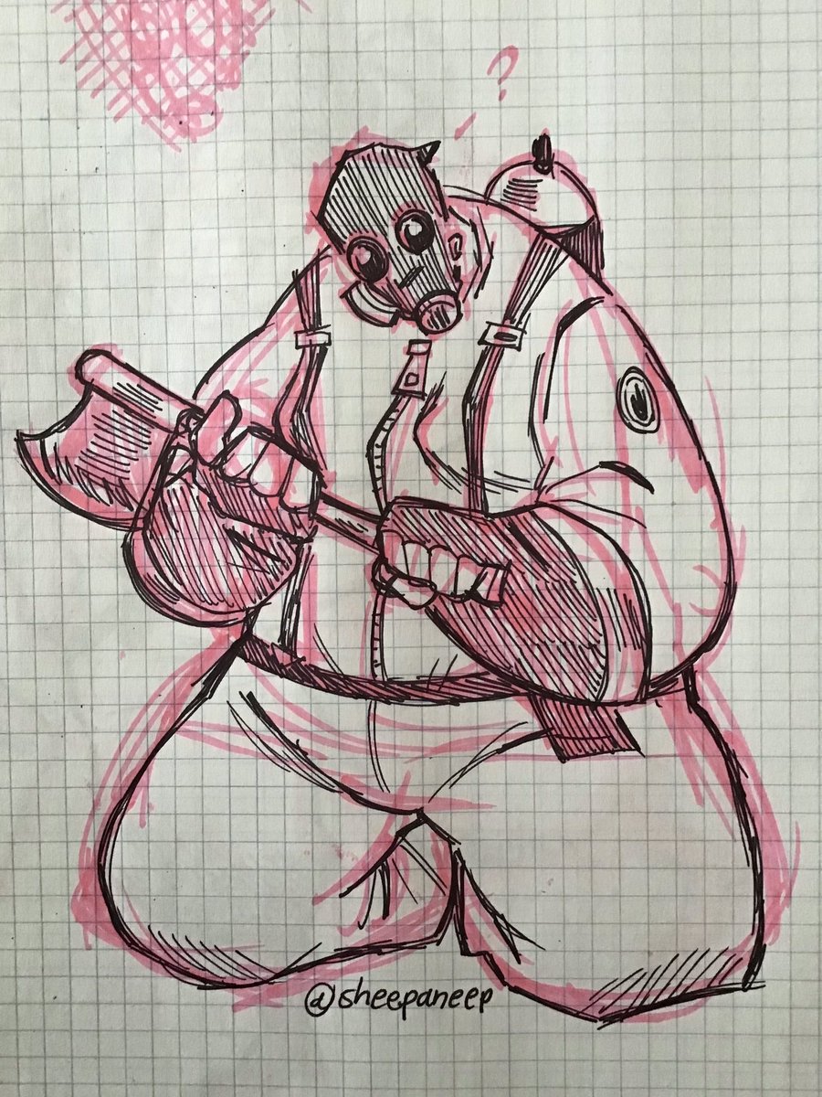 sheepaneep's tweet photo. the concept of me???? liking spy x pyro???? yeah no it’ll never happen lmao —me in 2023 #tf2 #frenchtoast #spy #pyro https://t.co/nZvXxXEDe6