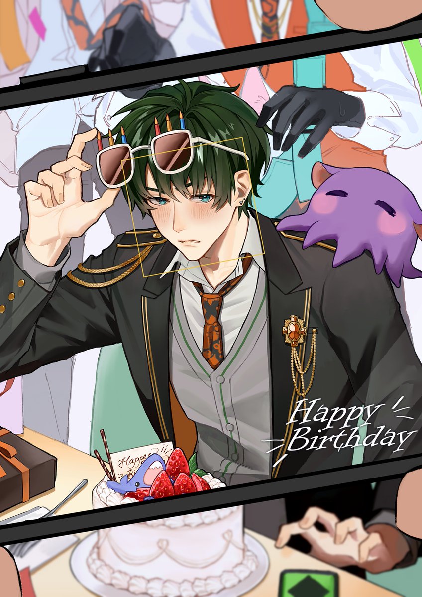 cha70561's tweet photo. 誕生日おめでとう!!🎉🎉✨✨✨
#東ディバ絵札 https://t.co/f6EFT5zvr7