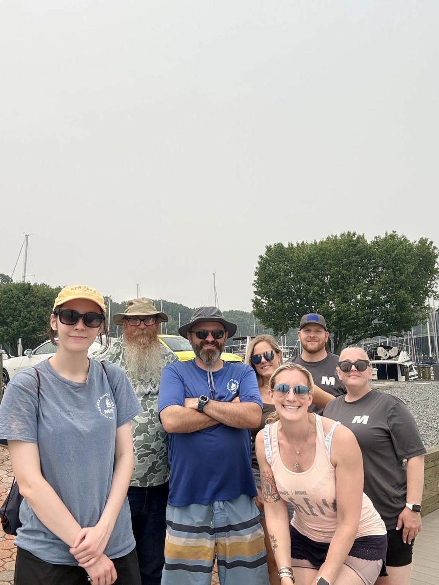 MooreEngService's tweet photo. Summer means boat excursions with Team MES ⛵ 😁 And who could forget the ice cream! 🍦 

#smallbusiness #teambuilding https://t.co/yRe4jBGtle