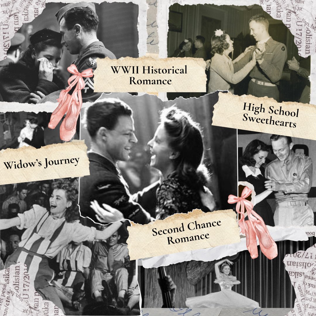 kasylongauthor's tweet photo. THE NOTEBOOK x ETERNITY 

Lillian joined the USO while her husband fought overseas. Then, she received *the* telegram. Henry never came home. Years later, she's remarried and happy...until she sees a man who looks *just* like Henry. Could it be...?

#QuestPit #W #A #R #HF #HR #RF https://t.co/bjdvjlD6V8