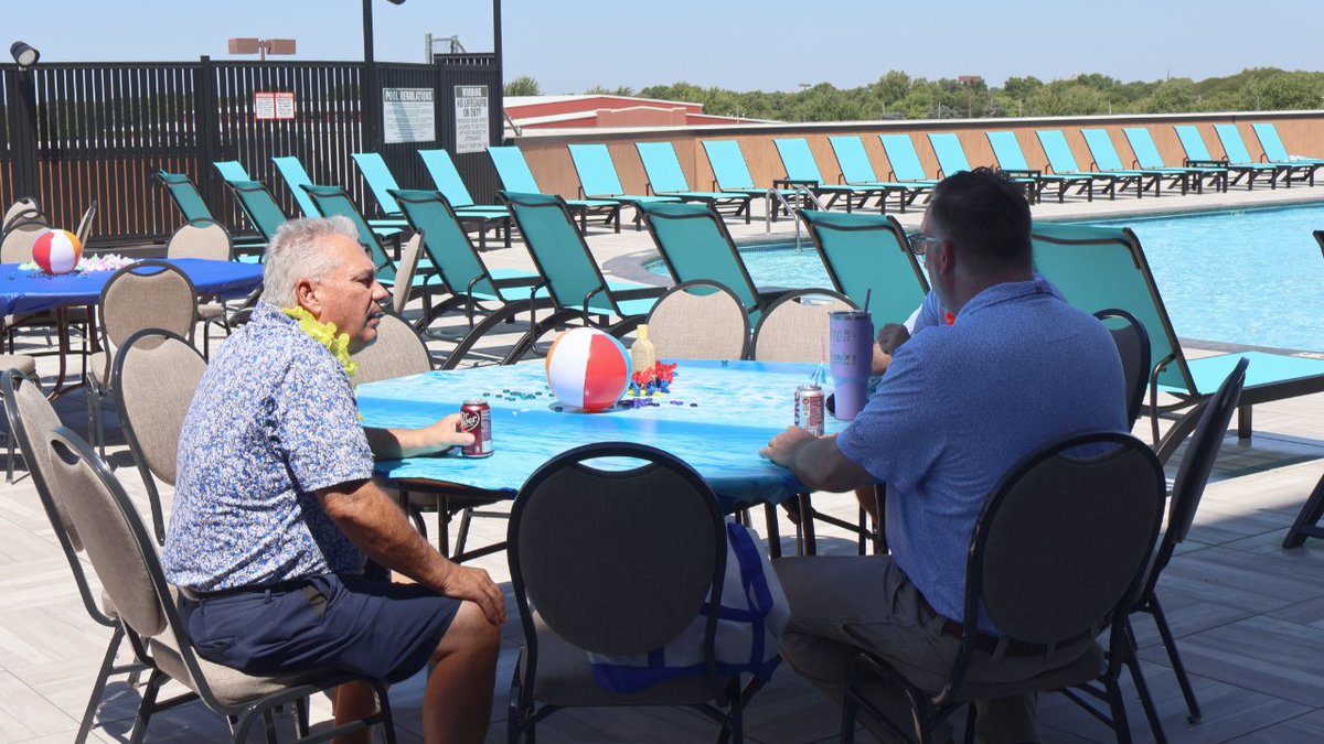 GICasino's tweet photo. This week, we celebrated our amazing team with an Employee Appreciation Pool Party. Thank you to our incredible team for your hard work and dedication. #EmployeeAppreciationDay #PoolParty #WorkElite #GrandIslandCasinoResort #EliteCasinoResorts https://t.co/k37tQWtngg
