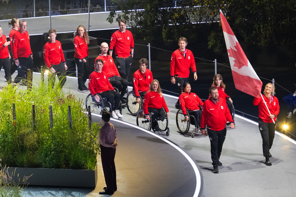 SportCanada_EN's tweet photo. The Glasgow 2026 Commonwealth Games are officially underway! 🤩

We’re so proud of the Canadian athletes who took part in the Opening Ceremony. https://t.co/jHydbYjCVS