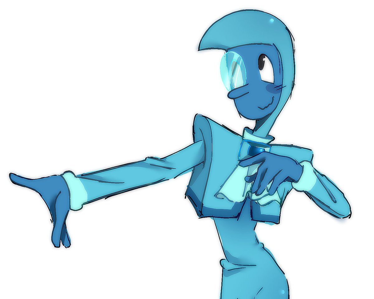 Melatoniay's tweet photo. #stevenuniverse 
#bluezircon https://t.co/EPGnktRt2Z
