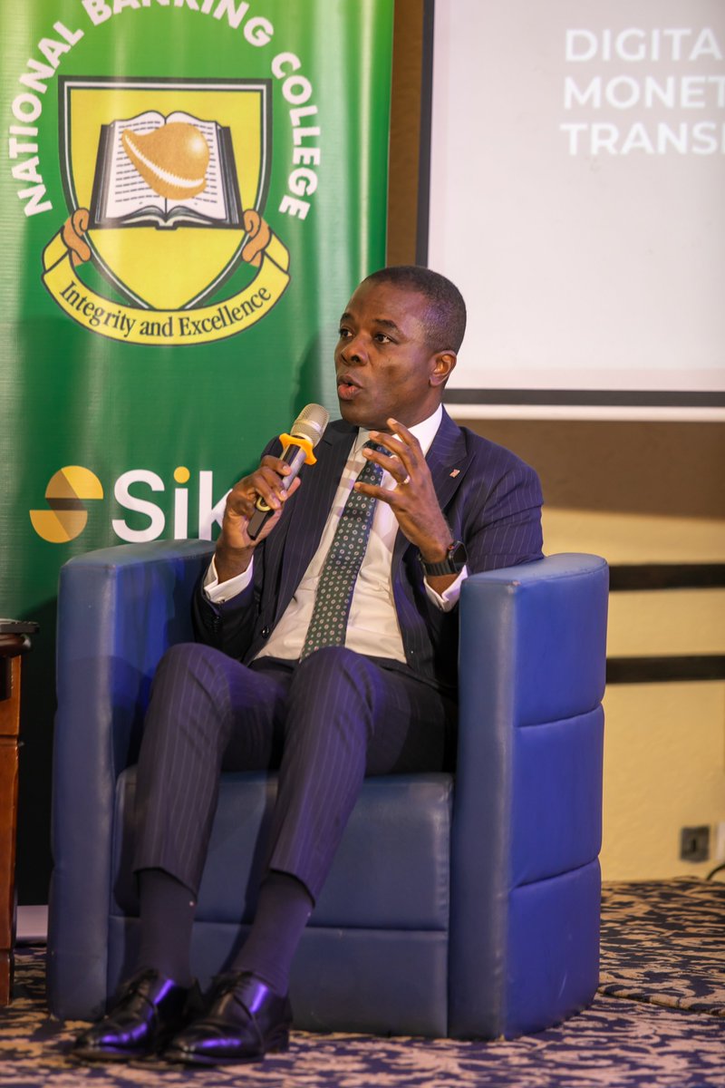 nbc_gh's tweet photo. You cannot monetize your way out of fiscal distress." — Courage Martey at #FinancialArchitectureSummit2026, on lessons from Ghana's debt exchange programme.

More from the summit coming soon. https://t.co/Jy2S4JnEgC