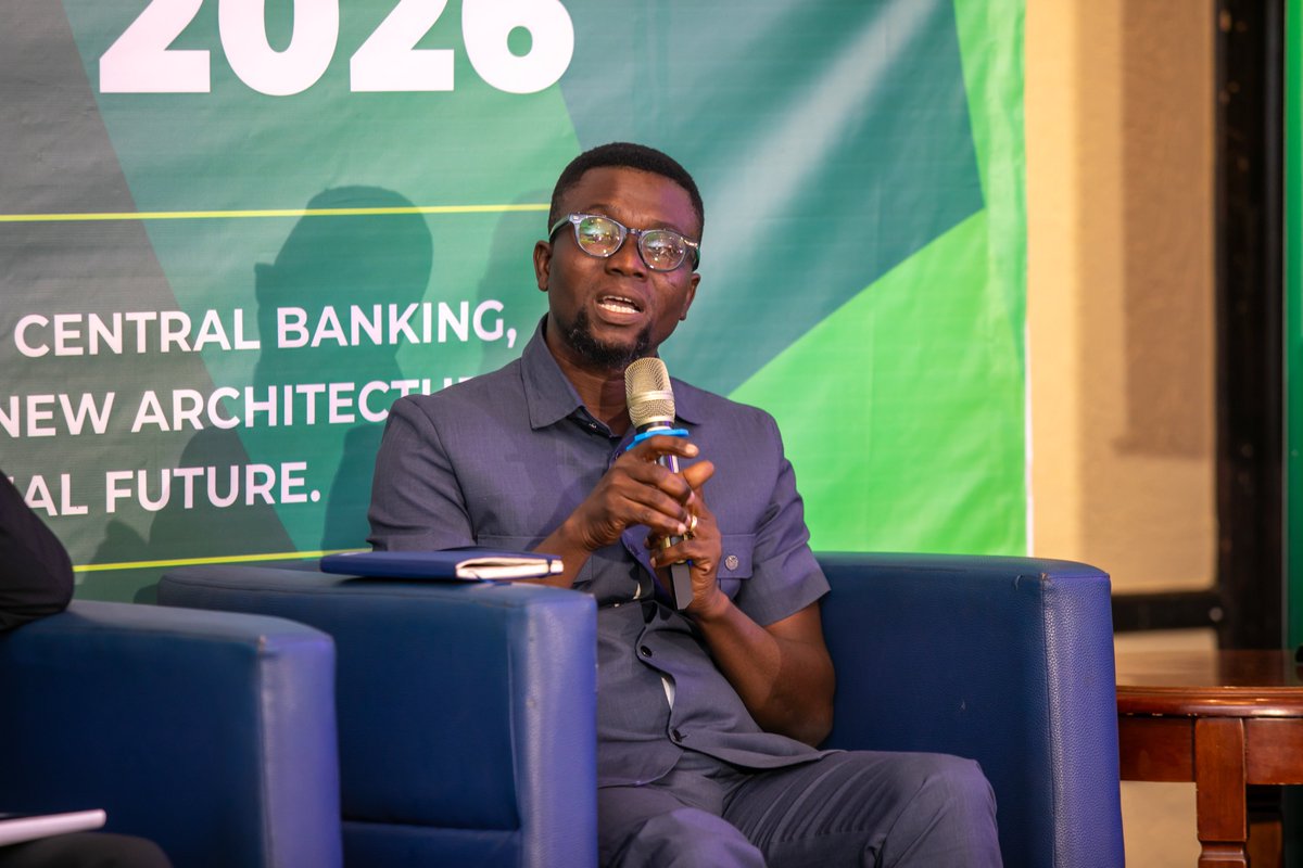 nbc_gh's tweet photo. You cannot monetize your way out of fiscal distress." — Courage Martey at #FinancialArchitectureSummit2026, on lessons from Ghana's debt exchange programme.

More from the summit coming soon. https://t.co/Jy2S4JnEgC