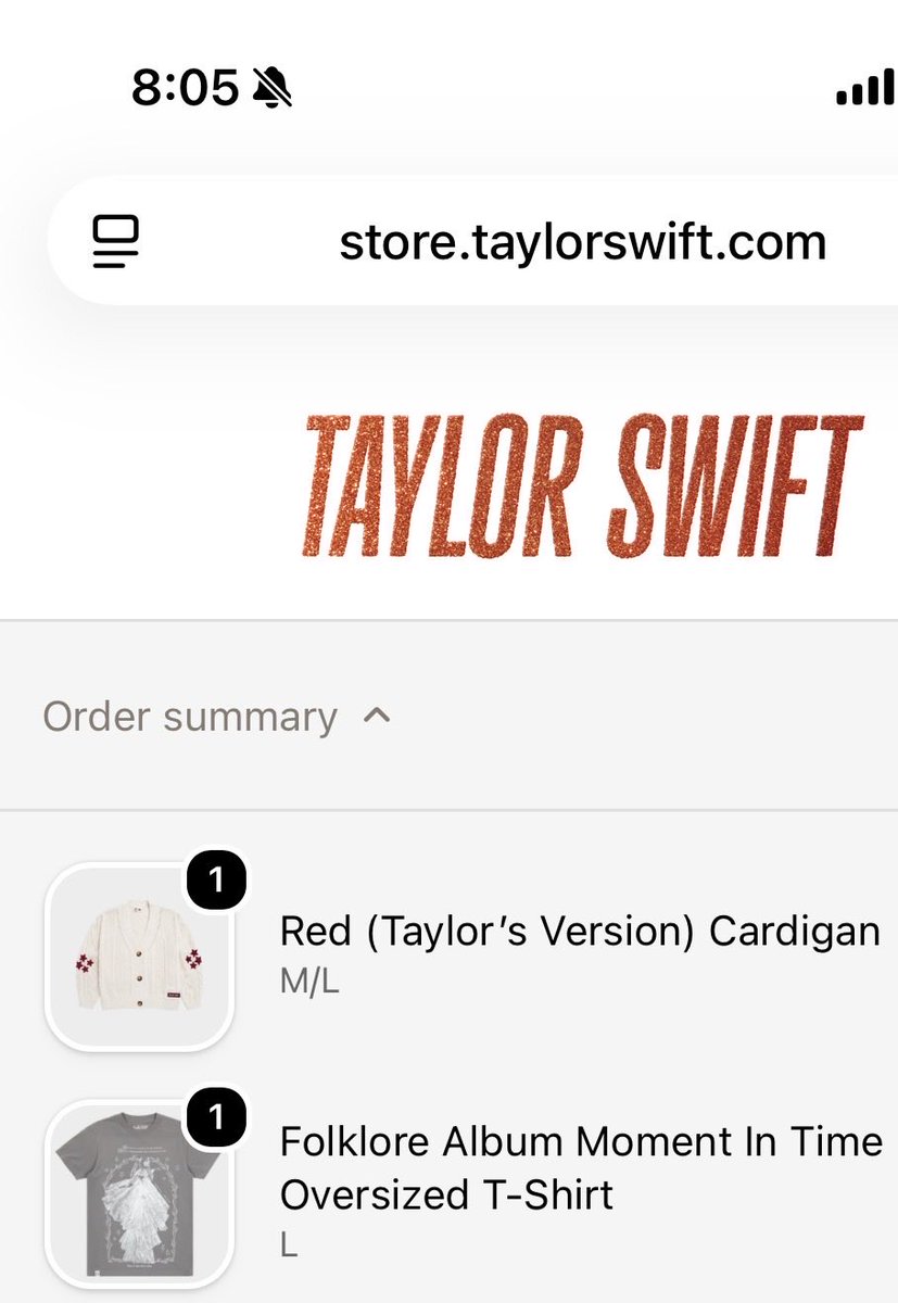 illiramirez's tweet photo. Did not expect to wake up and FINALLY be able to complete my cardigan collection @taylorswift13 @taylornation13 #RedTaylorSwift Welcome home 🥲🥹 https://t.co/kEDQKAEczR