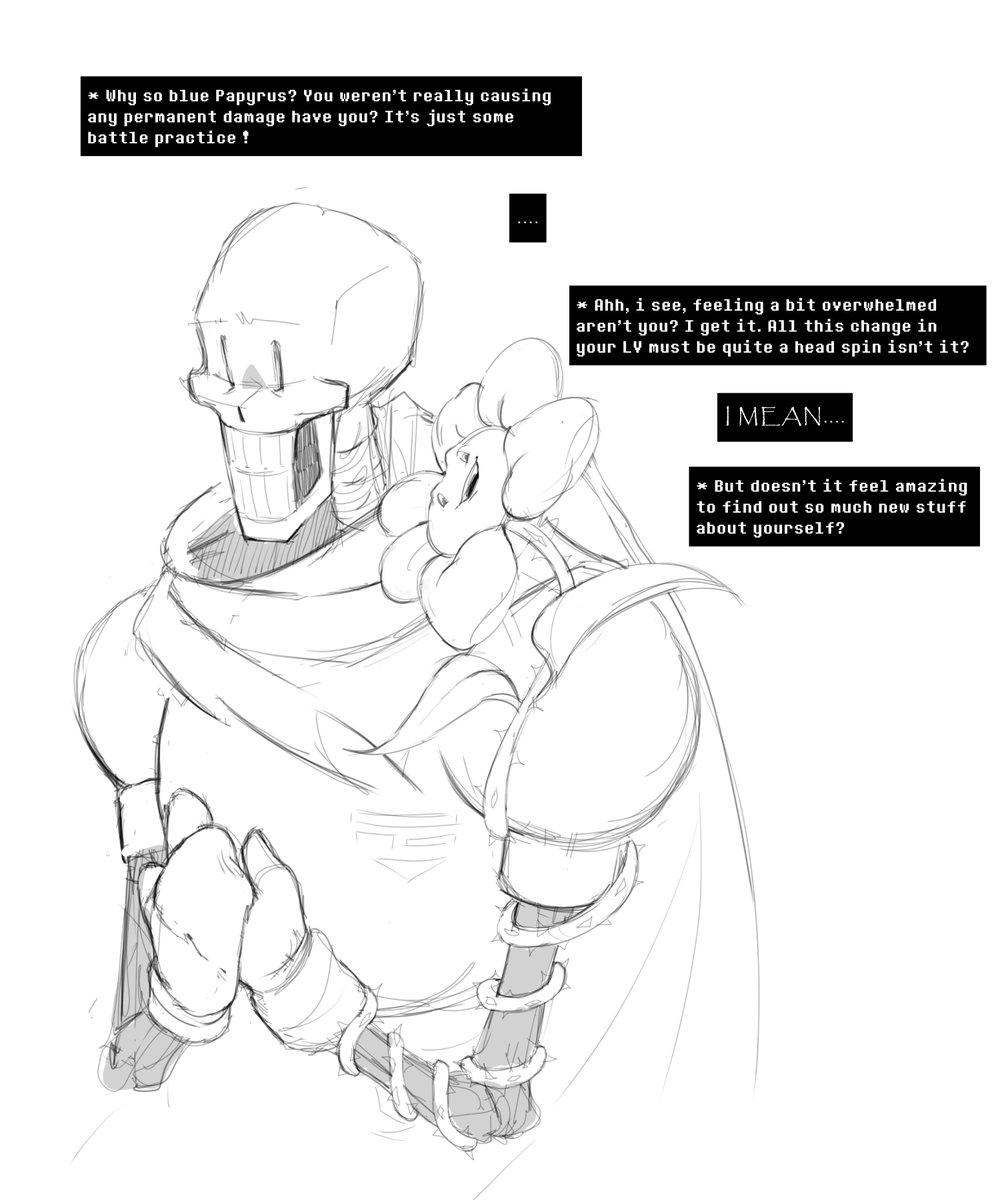 konvalia6's tweet photo. Noting new. Just forgotten.🌼
#bonegrave by @raysomii 
#papyrus #flowey https://t.co/1OHK3DFEB5