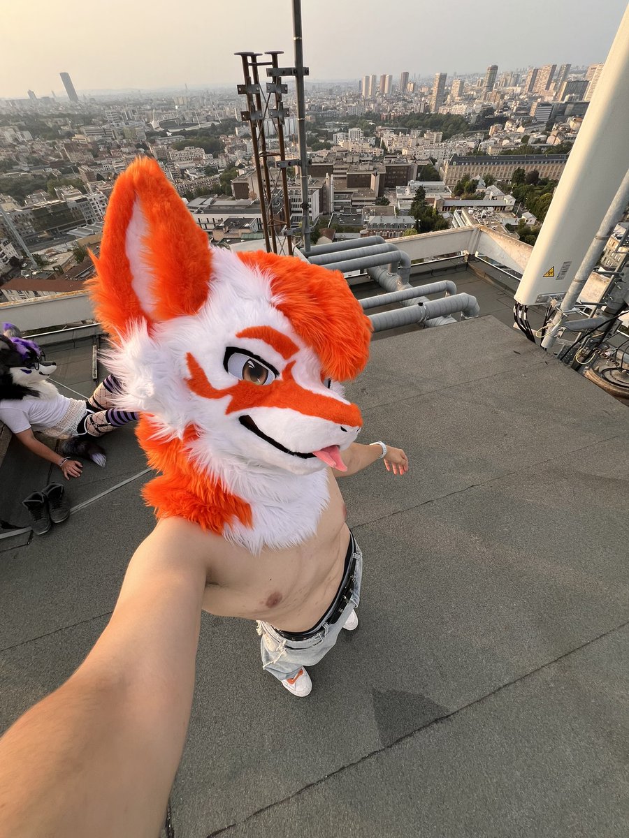 notanotherderg's tweet photo. Are dragons even allowed on the roof????

Cute femboy on the side is @VykraVolck btw

#FursuitFriday https://t.co/7KIc5d1Rwf