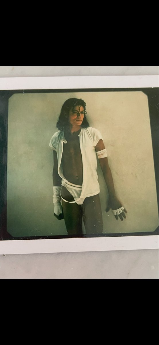 wingheart's tweet photo. For all the fans that he truly loved….we miss the authentic Michael Jackson ❤️💔I share my Polaroid https://t.co/34bNlgwFln