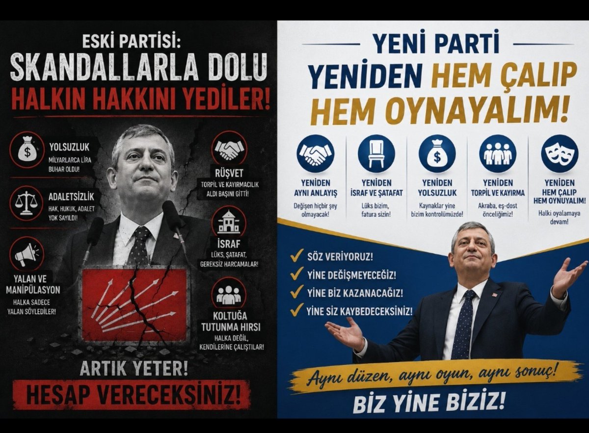 1Sadece_FB's tweet photo. #Yeniparti hem çalıyor hem oynuyor skandallarda eskisinin üstüne mi kalacak? https://t.co/89lmxJUXFn