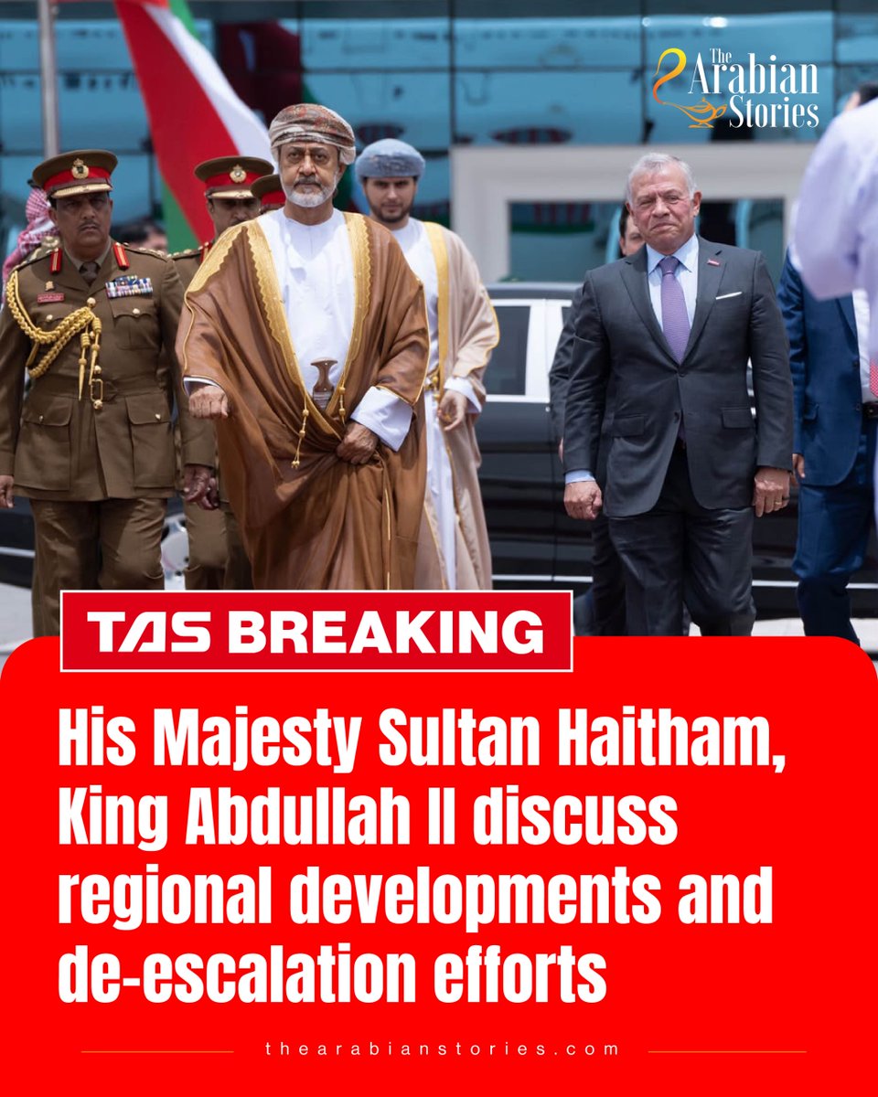 arabian_stories's tweet photo. #TASBreaking | The two leaders review the latest developments in the region and stress the importance of supporting international efforts to safeguard regional security, stability and maritime navigation.
Read the full story here: https://t.co/w5ARlRvZkW https://t.co/bCTzXMmYnq