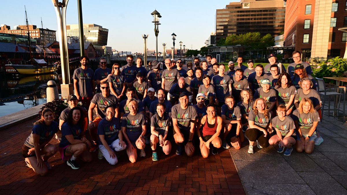 kidneycan's tweet photo. What better way to start Day 2 than by crossing the starting line together?

This morning, #KCRS26 attendees laced up for #RockTheRun, a fun tradition that reminds us that every step, whether on the course or in the lab, helps move #KidneyCancer research forward.

Thank you to everyone who ran, walked, volunteered, donated, and cheered us on. Together, we're making progress one step at a time.

There’s still time to donate: https://t.co/X3LxmS1pLI 

#AcceleratingCures