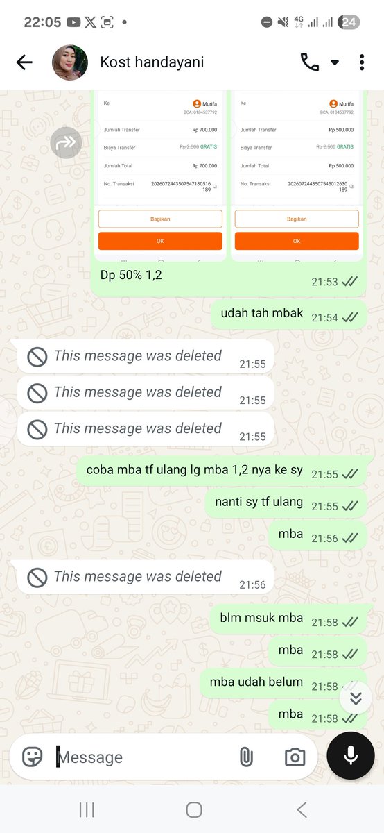 kesswifty's tweet photo. @HaloBCA @GoodLifeBCA BCA tolong ini saya ketemu ke nomor rekening atas nama bank bca gmna tolong https://t.co/gXJX57QStJ