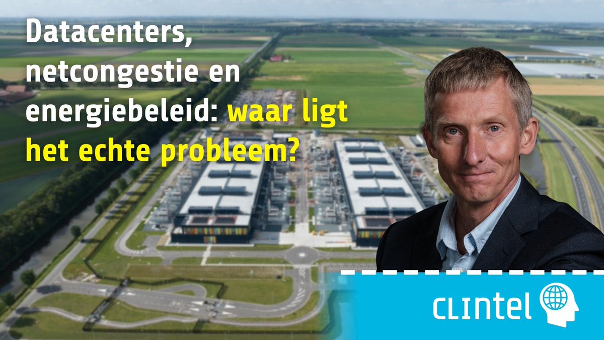ClintelNED's tweet photo. Als het elektriciteitsverbruik in Nederland al jaren nauwelijks stijgt, waarom lopen de problemen op het stroomnet dan zo snel op? Volgens @marcelcrok ligt de verklaring niet primair bij de vraag naar stroom, maar bij de manier waarop ons energiesysteem is ingericht. 
#Netcongestie #Energiebeleid