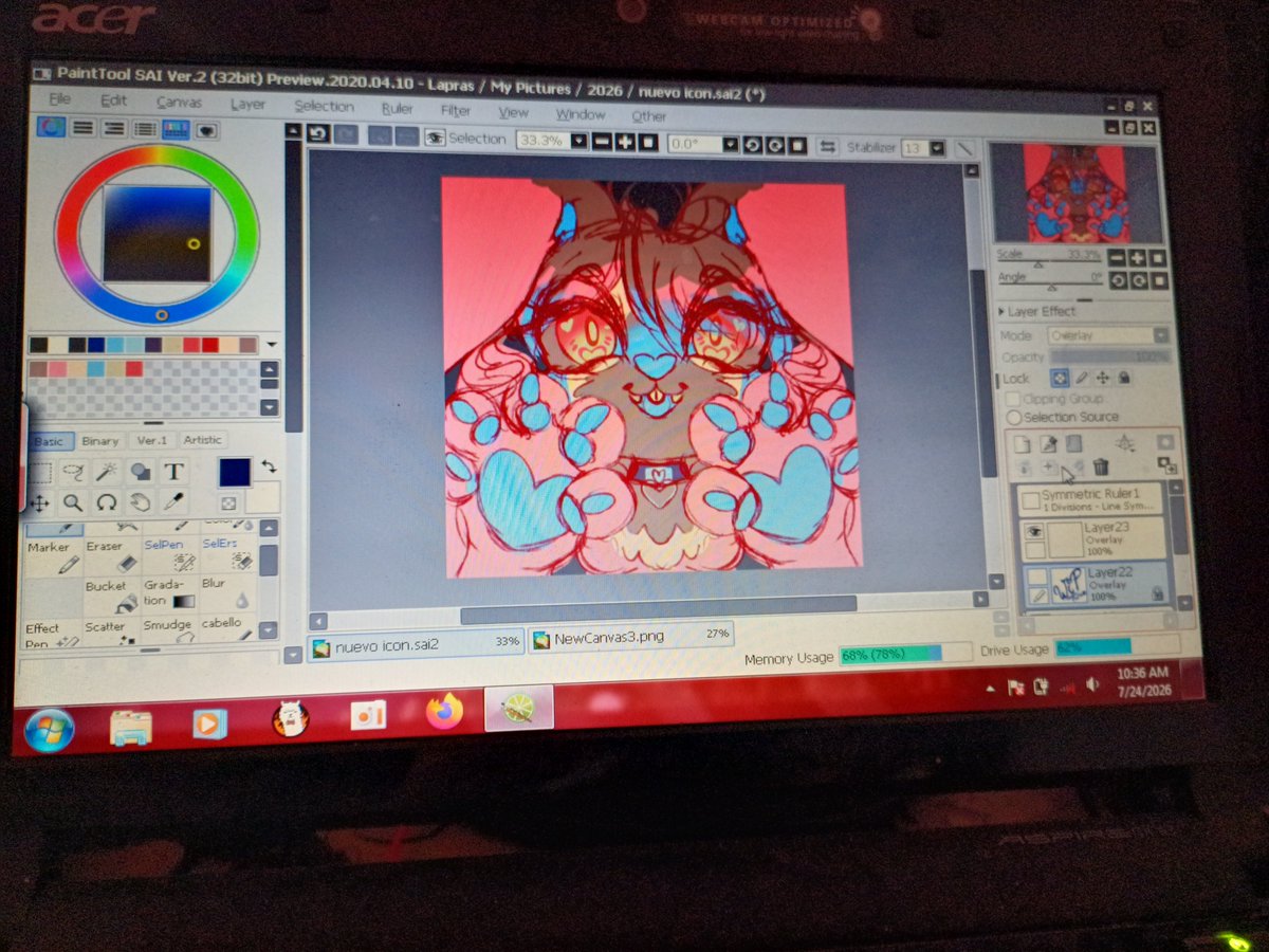 PuruPudinVT's tweet photo. WIP new icon puru ✨🐇🦇
#WIPㅤ #chibi https://t.co/QCozEy6Dej