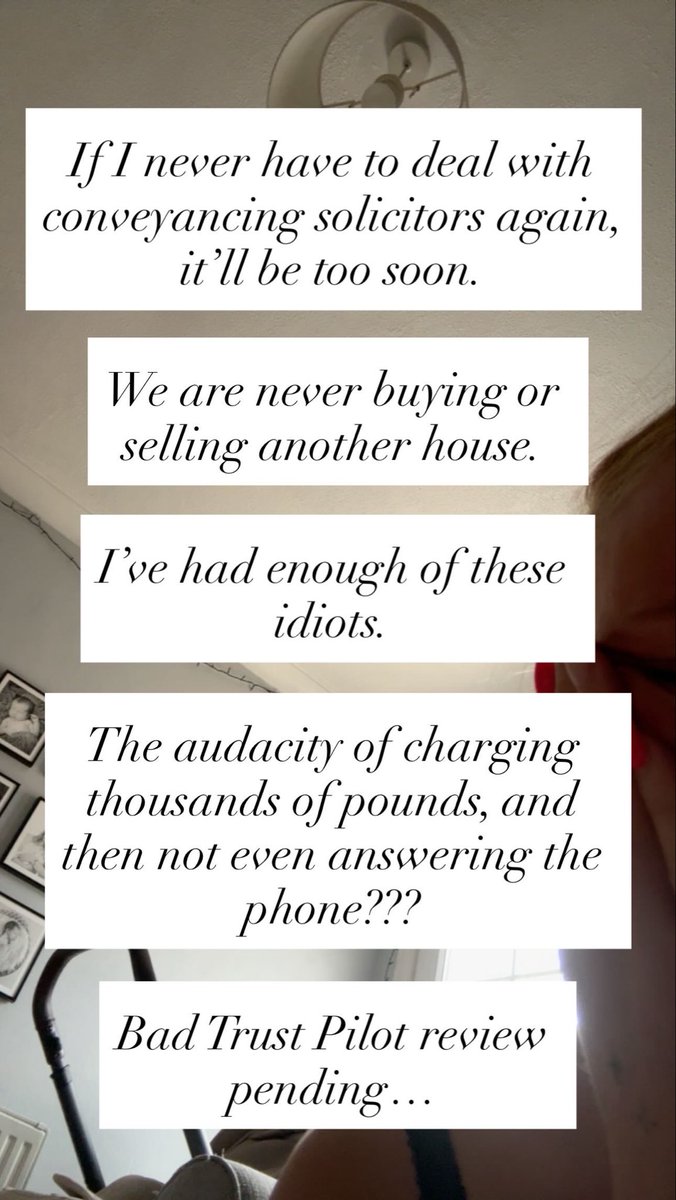 madsaisha's tweet photo. 1/2

No complaints about the actual legal work from our solicitor — that part has been absolutely fine. The communication, though? 10/10 if the goal is to make your clients repeatedly chase for updates and guess whether their completion date of 30 July is actually happening. https://t.co/Crt0QOjkMN
