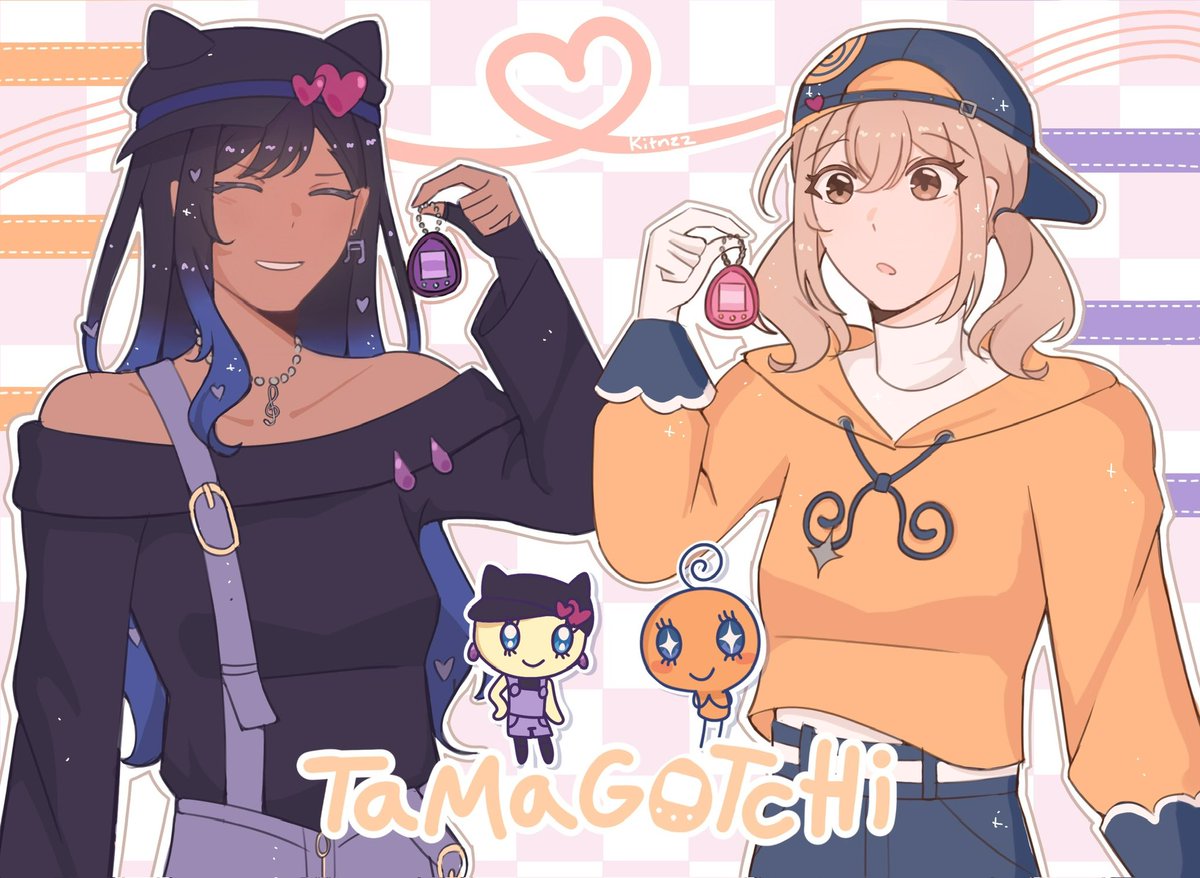 colorfesakito's tweet photo. Day 2 - Collab (Tamagotchi!!) 
#AnhaneWeek26 https://t.co/5mPUxvKNMw