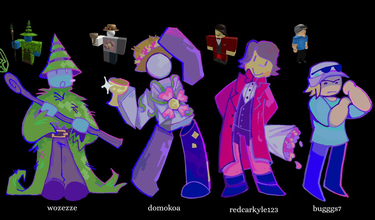 10thspiritt's tweet photo. lineup of all my favourite roblox devs https://t.co/wABw0RkoZ1