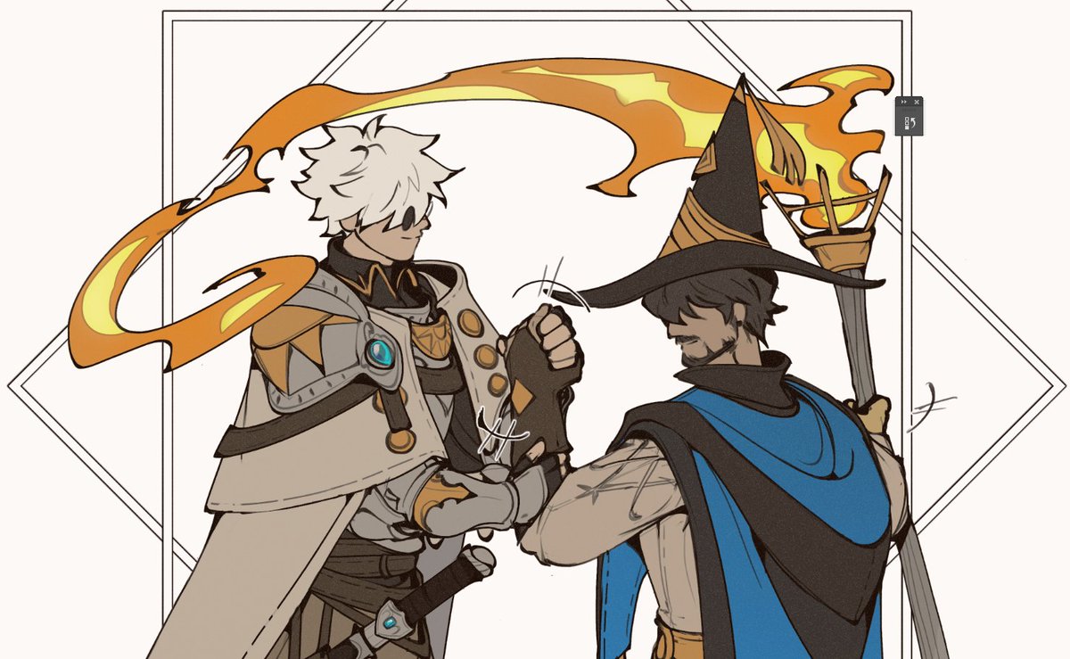 eepyRamen's tweet photo. something something monarch and the witch by their side https://t.co/lnRauXZ2eL