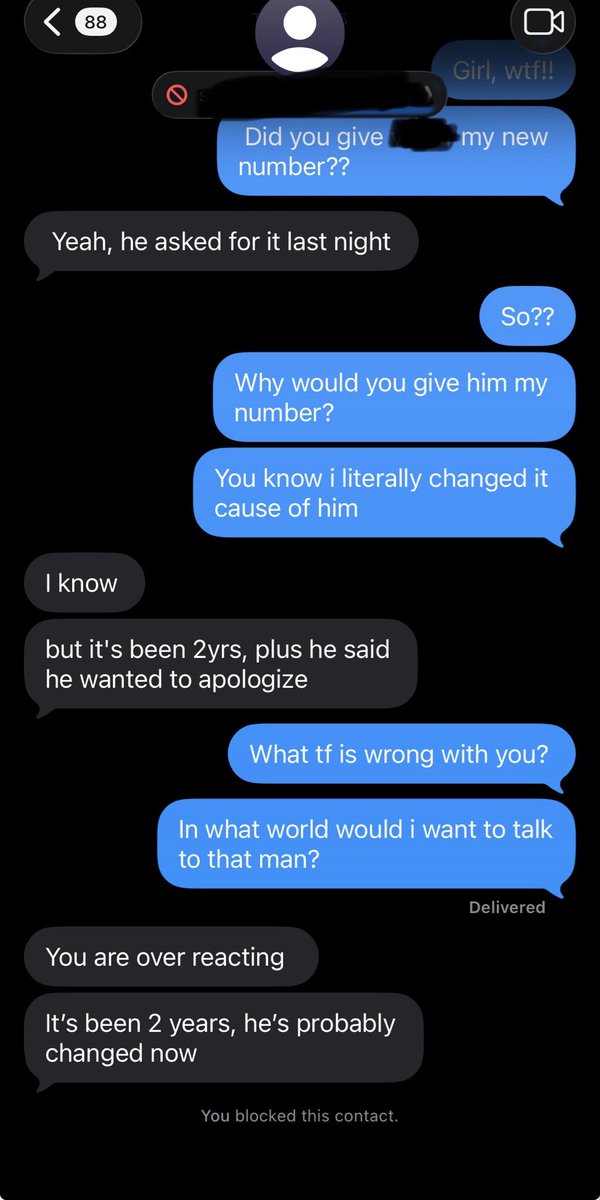 ceraliza's tweet photo. Not my friend giving my number to my abusive ex, I feel so betrayed 💔 https://t.co/FLqo77qGAV