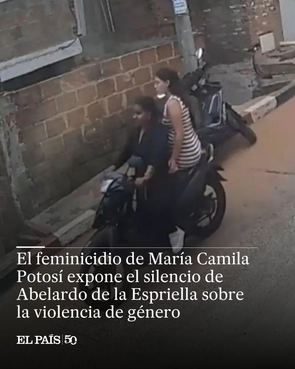 ElPaisAmericaCo's tweet photo. María Camila Potosí fue torturada, asesinada y su bebé, extraído de su vientre, sigue sin aparecer. El crimen ocurre en medio de cifras que muestran un patrón sostenido de feminicidios y en medio del silencio de Abelardo de la Espriella, que se atribuyó en campaña abanderar las luchas de las mujeres asesinadas https://t.co/Xt44MInrPD

🖋️ @valentinaplugo