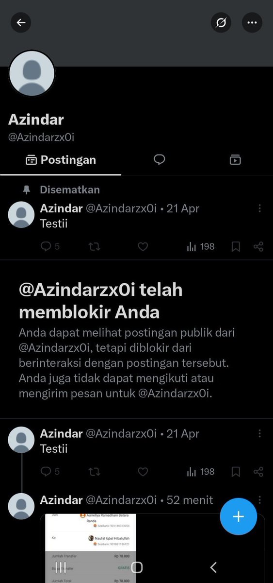 august_bysummer's tweet photo. GUYSS HATI" SAMA MUSANG KELAPARAN NAMANYA NAUFAL IQBAL HIBATULLAH  INI AKUNNYA @zeodatyyy  TAPI DIA SUKA GANTI" USERNAME. TEMEN AKU ABIS KENA SCAM SAMA DIA TERUS BUKTI TF NYA DI JADIIN TESTI DI PROFIL NYA https://t.co/UqHi8iDKaz
