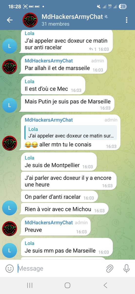 chasseuralpin2f's tweet photo. @Askyazoff Niyaah cest elle aussi et lola aussi elle a utiliser plusieurs pseudos mais sachais que cest une vrai negrophobe qui a participer a un groupe qui doxxer uniquement des noirs https://t.co/522rGDMhYJ