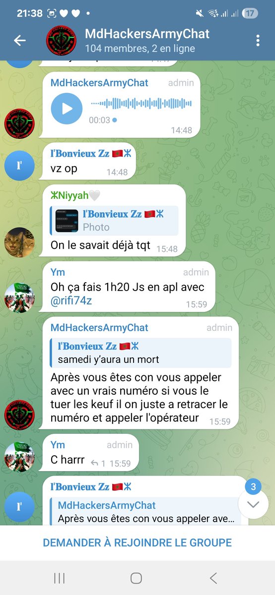 chasseuralpin2f's tweet photo. @Askyazoff Niyaah cest elle aussi et lola aussi elle a utiliser plusieurs pseudos mais sachais que cest une vrai negrophobe qui a participer a un groupe qui doxxer uniquement des noirs https://t.co/522rGDMhYJ