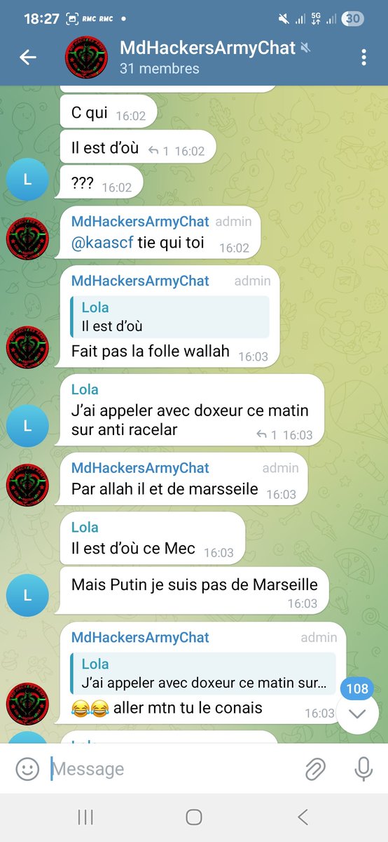 chasseuralpin2f's tweet photo. @Askyazoff Niyaah cest elle aussi et lola aussi elle a utiliser plusieurs pseudos mais sachais que cest une vrai negrophobe qui a participer a un groupe qui doxxer uniquement des noirs https://t.co/522rGDMhYJ