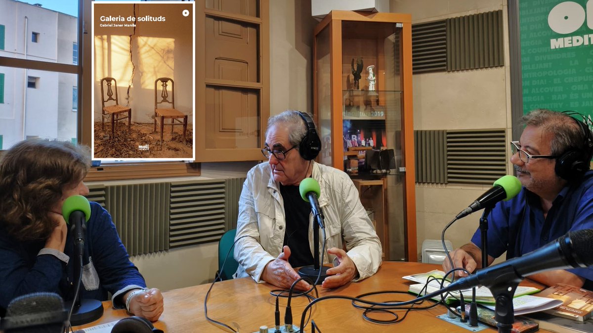 elCrepuscle's tweet photo. PODCAST🎙️Recordam @elCrepuscle 16/OCTUBRE/25
https://t.co/KpO19goVlp

que inclou la conversa amb l'escriptor GABRIEL JANER MANILA, catedràtic d'Antropologia de l'Educació @UIBuniversitat, sobre la seva carrera com escriptor i la publicació de 'Galeria de solituds' @EdiMoll https://t.co/OPQy2rd4KT