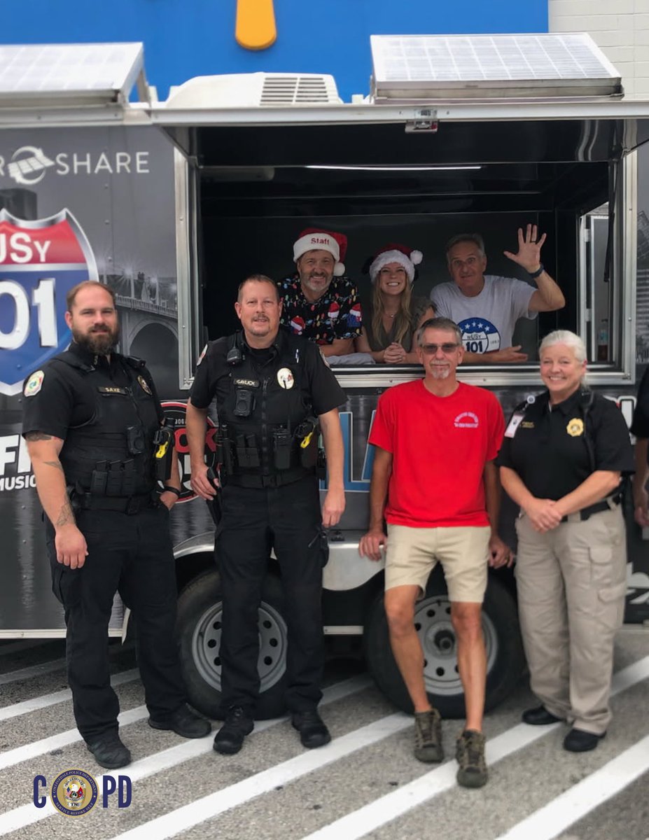 CollegedalePD's tweet photo. 🎄 We’re at the Collegedale Walmart TODAY with the Forgotten Child Fund, Hamilton County EMS, & @US101Country collecting new, unwrapped gifts for children in need.
Stop by, say hi & help make Christmas bright for a local family! 🎁❤️
#ServiceBeforeSelf #CollegedalePD #GiveBack https://t.co/Q6ZcIRWYMz