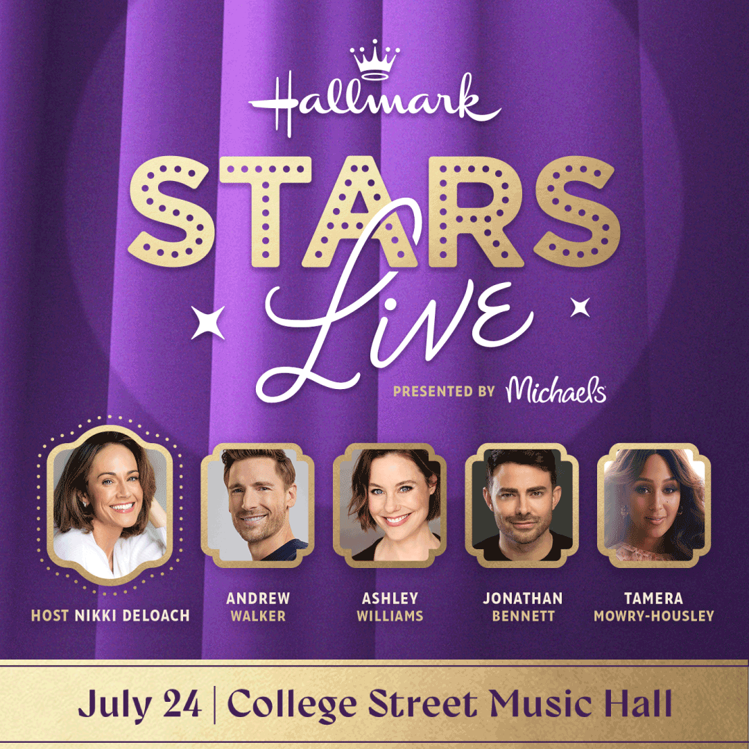 CollegeStMusic's tweet photo. TONIGHT [7/24]: Hallmark Stars Live! Join host Nikki DeLoach + your favorite Hallmark stars for a night of behind the scenes fun and holiday cheer! #HallmarkStarsLive

🎟️ : https://t.co/pGuHGNPpto [Box office opens 4:30PM]
🚪: 6:30PM
⭐️: 7:30PM
More Info: https://t.co/zbcClGB45Q https://t.co/O4K5KOxLFM