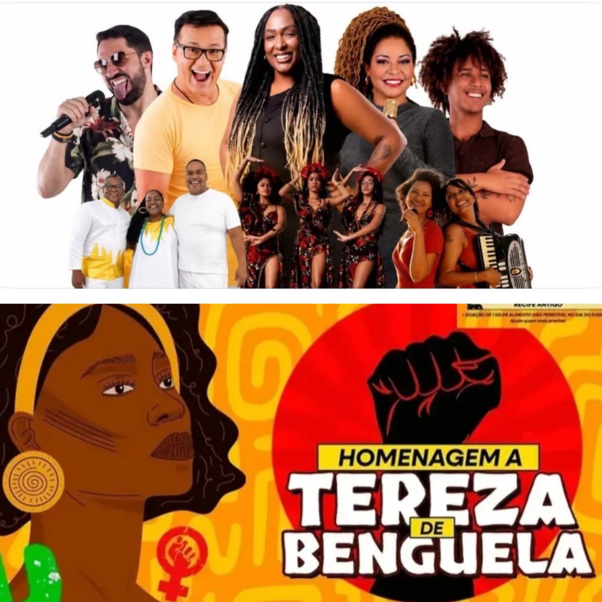 PTardeando's tweet photo. 🚨 Recife realiza a 1ª Semana Tereza de Benguela com programação gratuita. https://t.co/SQuY9K3NWM