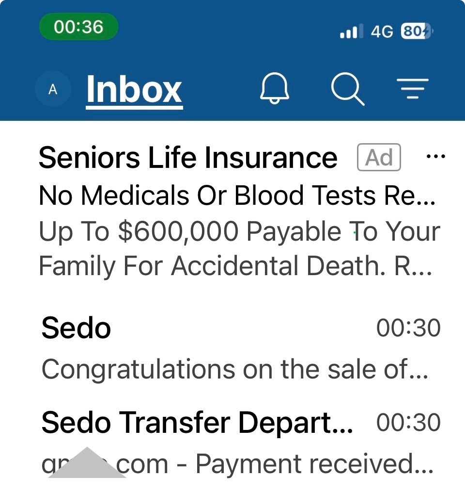 WebsitesWp's tweet photo. Just about to go to bed and checked my email and saw this email 😍 And sent the transfer code straight over, no waiting till morning!
4L domain - $150
Sold @sedo
#domainforsale
#domainer https://t.co/8mhddjD4F7